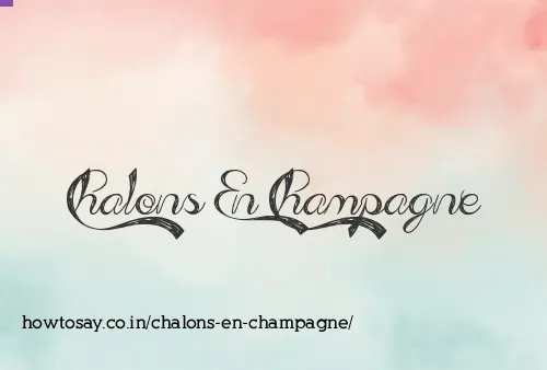 Chalons En Champagne