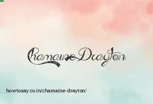 Chamaine Drayton