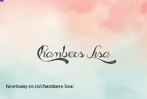 Chambers Lisa