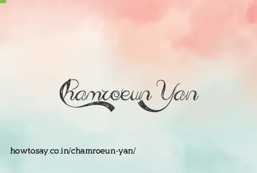 Chamroeun Yan