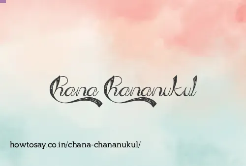 Chana Chananukul
