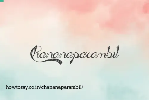 Chananaparambil