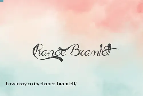 Chance Bramlett