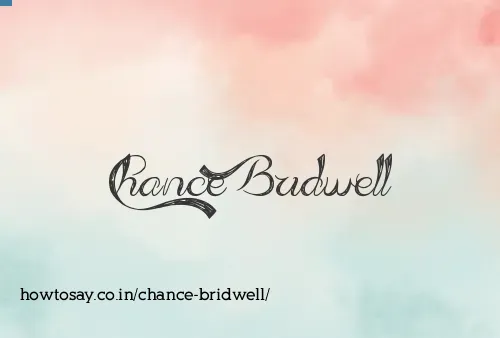 Chance Bridwell