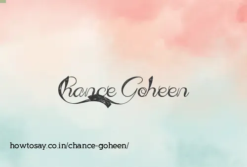 Chance Goheen