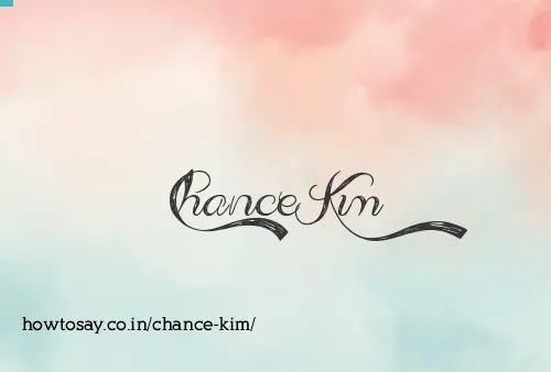 Chance Kim