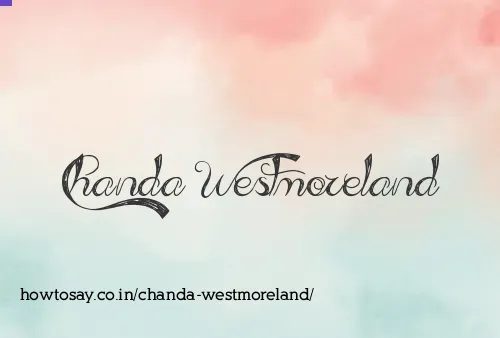 Chanda Westmoreland