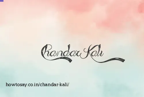 Chandar Kali
