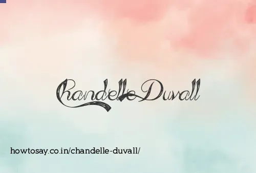 Chandelle Duvall