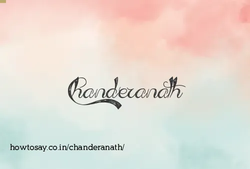 Chanderanath