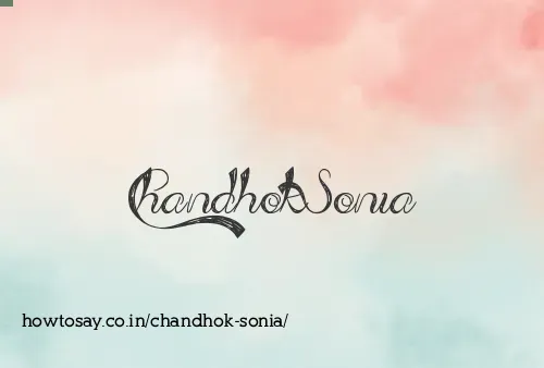 Chandhok Sonia