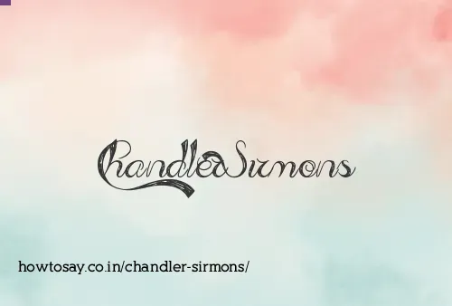 Chandler Sirmons