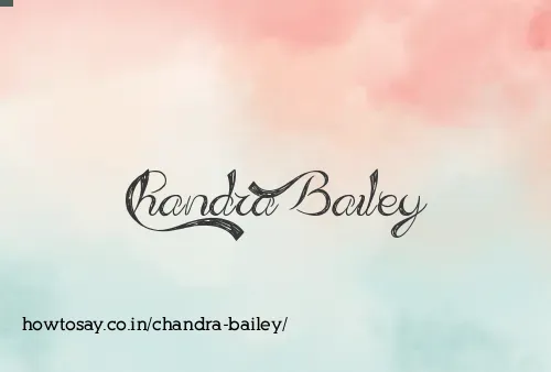 Chandra Bailey