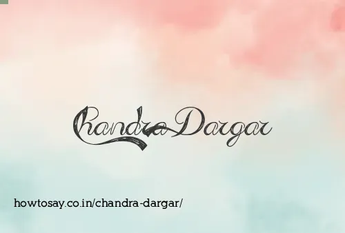 Chandra Dargar
