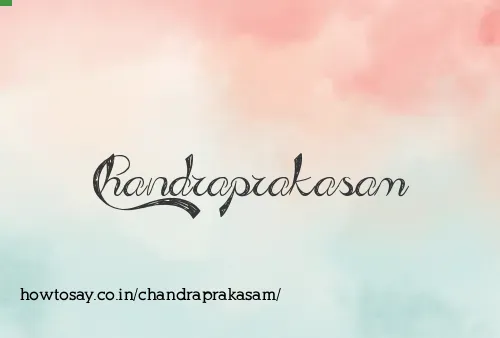 Chandraprakasam