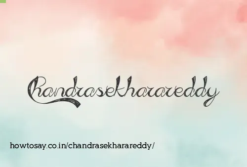 Chandrasekharareddy