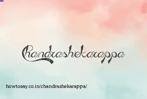 Chandrashekarappa