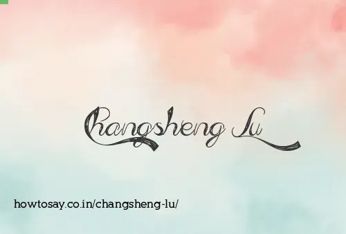 Changsheng Lu