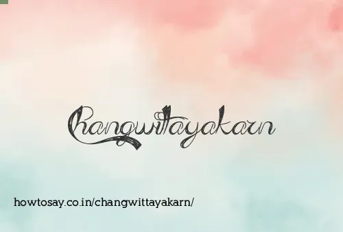 Changwittayakarn