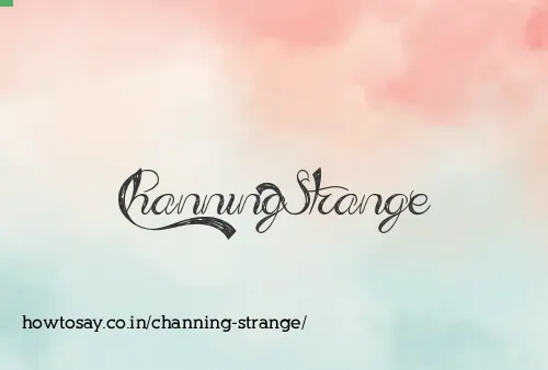 Channing Strange