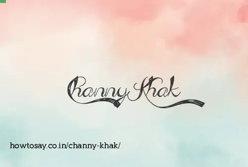 Channy Khak