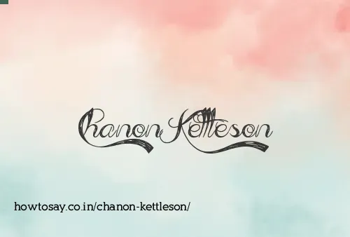 Chanon Kettleson