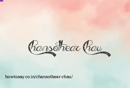 Chansothear Chau