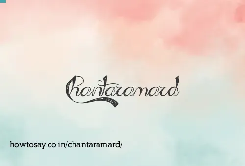 Chantaramard