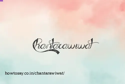 Chantarawiwat