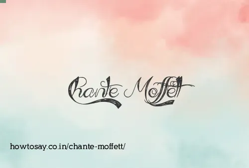 Chante Moffett