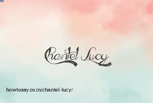 Chantel Lucy