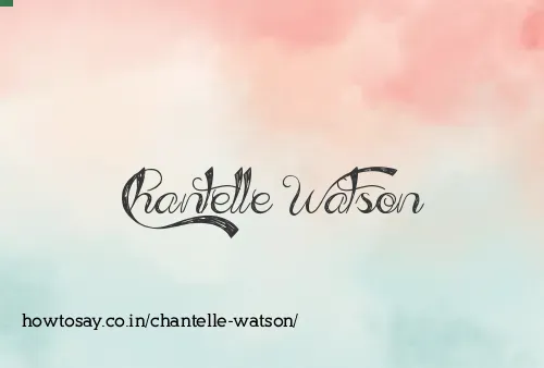 Chantelle Watson