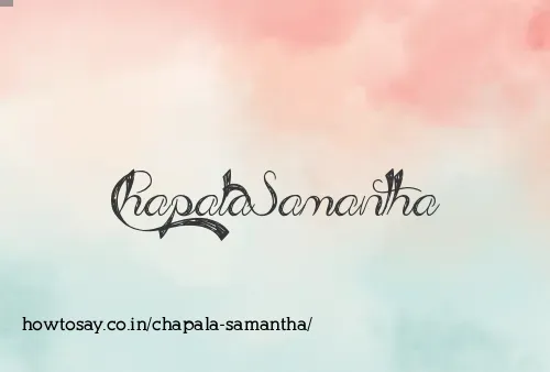 Chapala Samantha