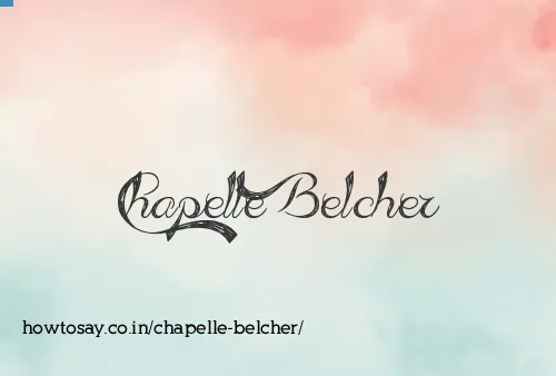 Chapelle Belcher