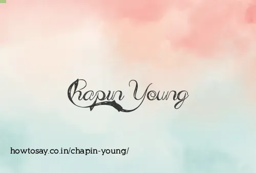Chapin Young