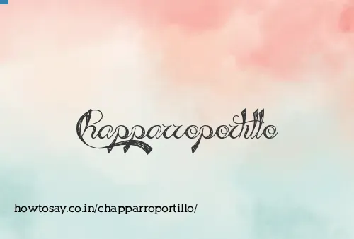 Chapparroportillo