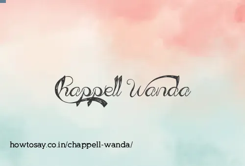 Chappell Wanda