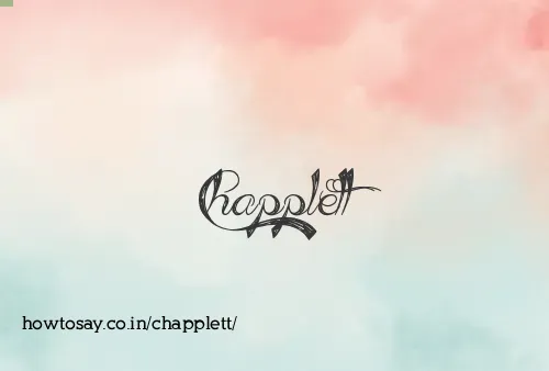 Chapplett