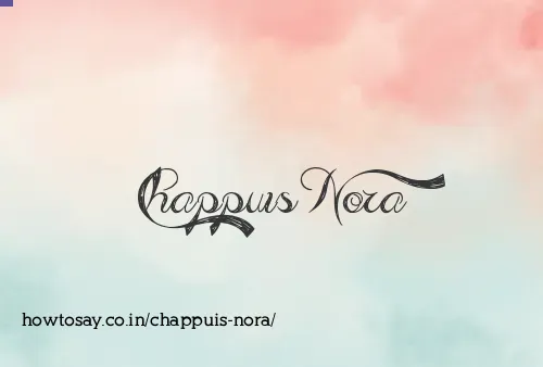 Chappuis Nora