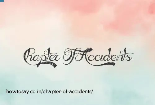 Chapter Of Accidents
