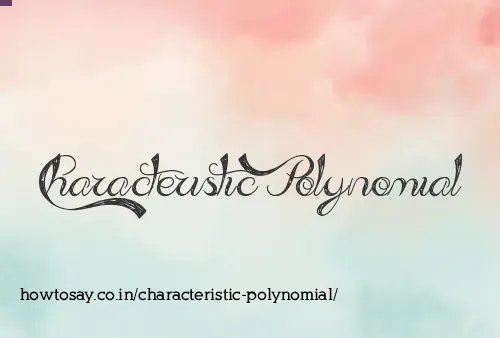 Characteristic Polynomial