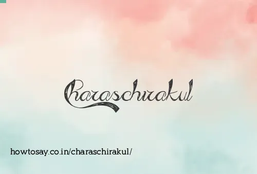 Charaschirakul