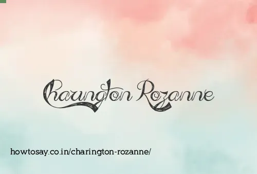 Charington Rozanne