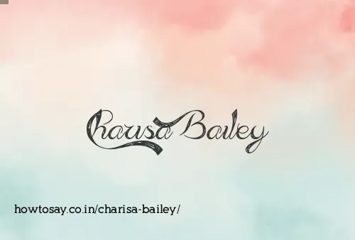 Charisa Bailey