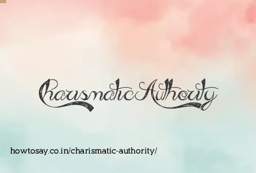 Charismatic Authority