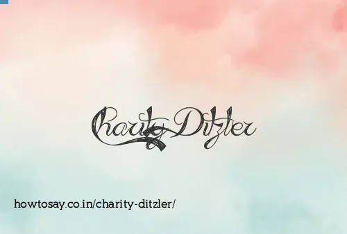 Charity Ditzler