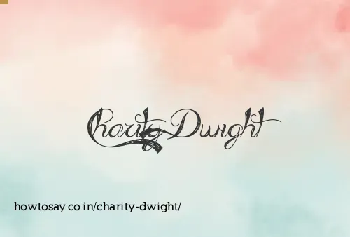 Charity Dwight