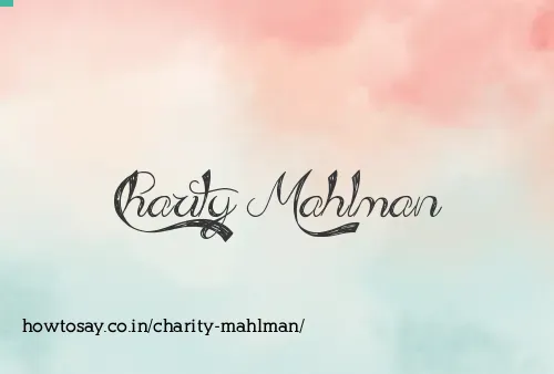 Charity Mahlman