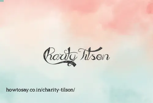 Charity Tilson