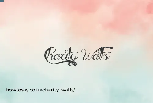 Charity Watts